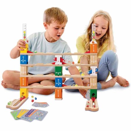 Hape Деревянный конструктор-лабиринт "Квадрилла базовый набор"