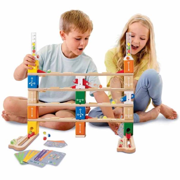 Hape Деревянный конструктор-лабиринт "Квадрилла базовый набор"