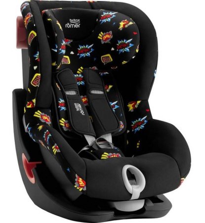 Britax Roemer Детское автокресло King II / цвет  Black Series Comic Fun Highline