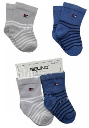 Belino Носки для мальчика / цвет серый, синий