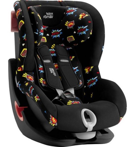 Britax Roemer Детское автокресло King II / цвет  Black Series Comic Fun Highline