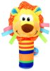 Умка Текстильная погремушка-пищалка «Лев»