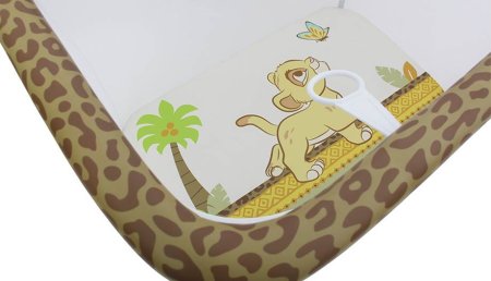 Polini kids Манеж Disney baby Король Лев, Classic / цвет бежевый