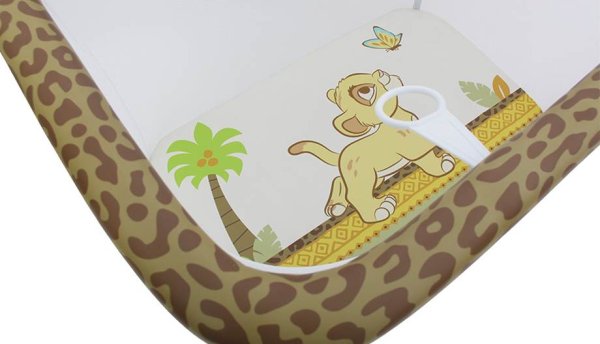 Polini kids Манеж Disney baby Король Лев, Classic / цвет бежевый