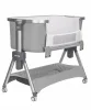 CRL-16402 Кроватка CARRELLO Aria 2в1  (Silver Grey)