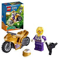 Lego City Конструктор "Трюковый мотоцикл с экшн-камерой"					