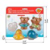 Hape Игрушки для купания "Тедди и его друзья"