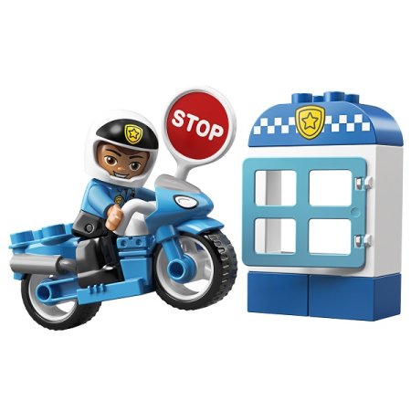 Lego Конструктор Duplo "Полицейский мотоцикл"