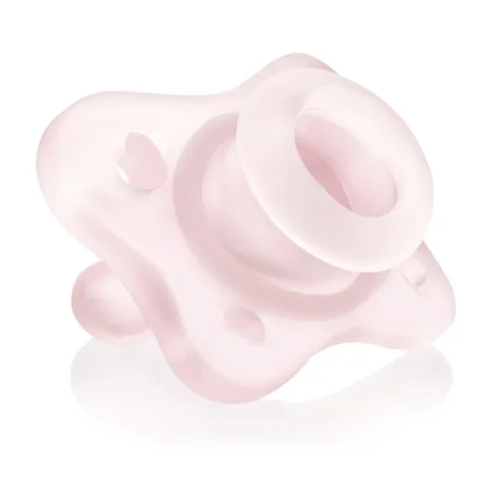 Chicco Пустышка сил. PHYSIOFORMA MINI SOFT /цвет pink, 0-2 мес, 2 шт 00073289110000