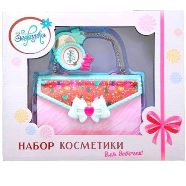 Зефирка Набор косметики Романтическая серия в кейсе Сумочка / разноцветный