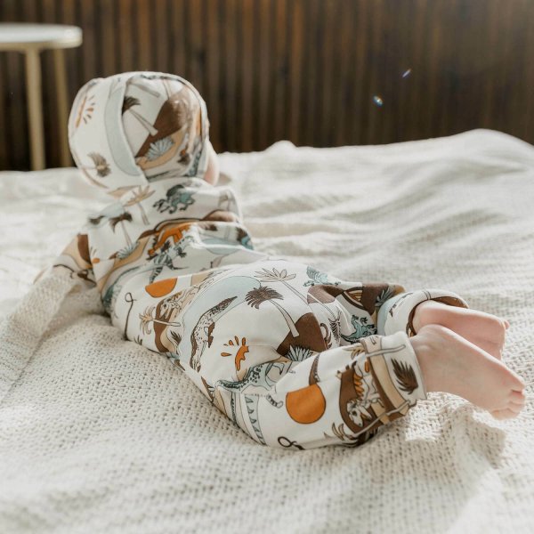 Mjolk Комбинезон Sleep and Play / Dinoworld, на манжетах