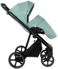 ROAN Коляска 2 в1 Sol короб+прогу.leather(Кожа,2мес) (Misti Mint/Grey/руч. Серый)