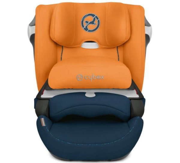 Cybex Автокресло детское Juno M-fix Tropical Blue / оранжевый + синий