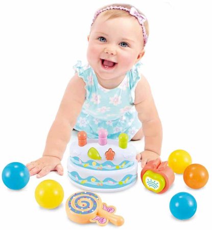 Pituso Развивающий центр Ходунки-каталка "Сластена" / цвет голубой