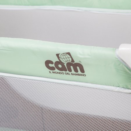 Cam Манеж-кровать Daily Plus / цвет серый, салатовый