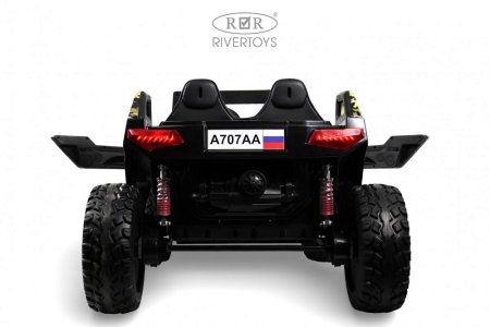 (н/м)A707AA Детский электромобиль LUX NEW 4WD  (Зеленый)