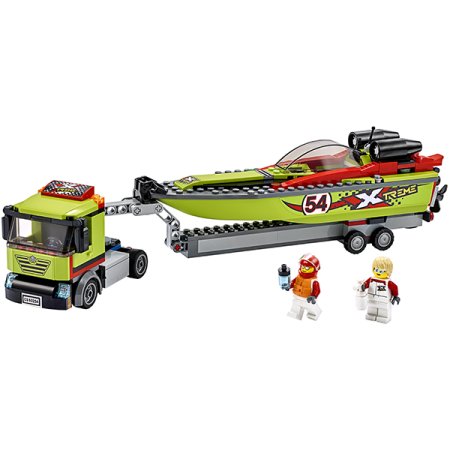Lego Конструктор Город Транспортировщик скоростных катеров