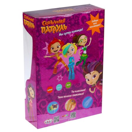 игрушка Карапуз, Сказочный патруль, Варя, 32см, со светящимися волосами