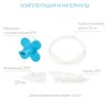 ROXY-KIDS Аспиратор назальный с мягким наконечником, мундштук / цвет голубой