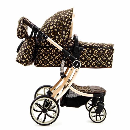 Bambini Moretti  Коляска 2 в 1 Vondoo, цвет / Луи Виттон (LV)