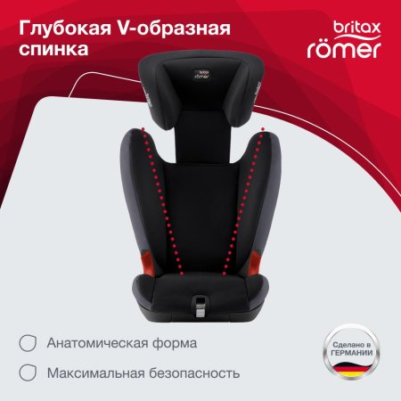 Britax Roemer Детское автокресло Kidfix SL Black Series / цвет Black Ash Trendline