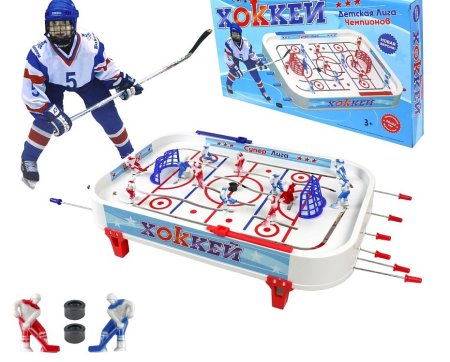 Настольная игра "Хоккей" пластмассовая без механизма, A553-H30011
