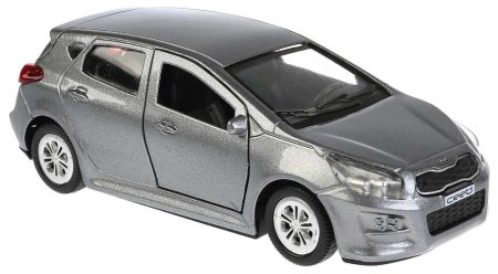 Технопарк Металлическая модель KIA Ceed / цвет серый