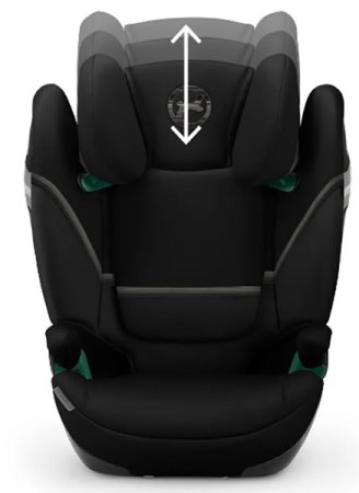 Cybex Автокресло Solution S2 i-Fix / цвет Moon Black (черный)