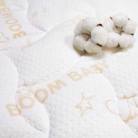Boom Baby NB-4/Ст Матрас NewBaby Duo 119x60 стёганый трикотаж