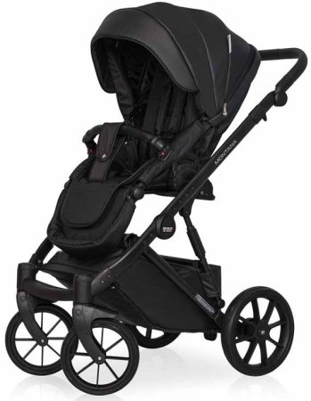Riko Basic Коляска Montana 3 в 1 Ecco / цвет Black (черный)