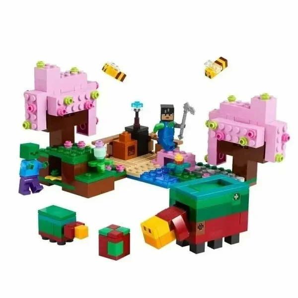 Конструктор LEGO Minecraft "Сад цветущей вишни"