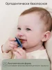 Комплект пустышек из натурального латекса M (6-18 мес), 2 шт,Baby blue/Navy  классическая 