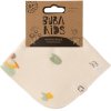 Платочки фланелевые BUBA KIDS, 3 шт., Утка-мандаринка/ жёлтая пастель/ сливочный, 25х25