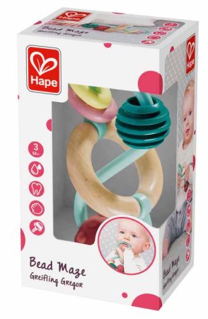 Hape Прорезыватель "Лабиринт Бусинки"