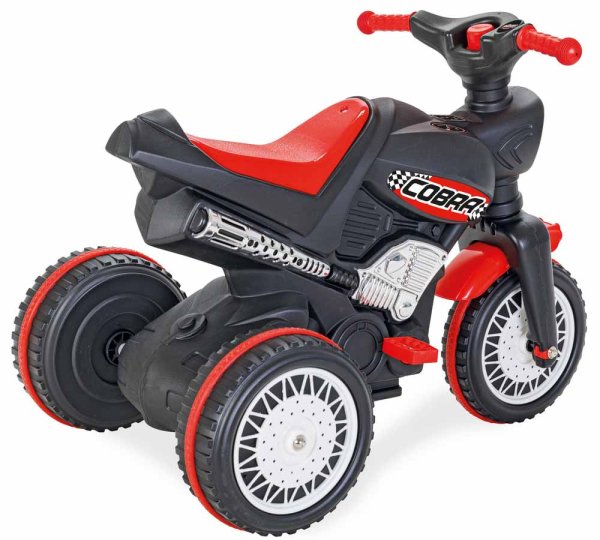 Pilsan Педальный мотоцикл Cobra / цвет Black (черный)