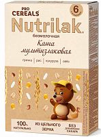 Nutrilak Premium Procereals Каша безмолочная мультизлаковая, с 6 месяцев, 200 г					