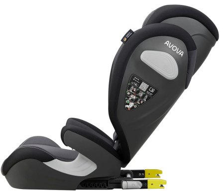 Автокресло AVOVA Sora-Fix   (Grey & Black)