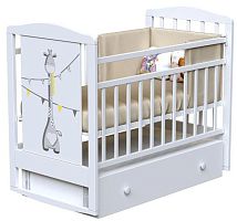 Bambini Moretti Кровать детская Amanda Animals / цвет белый					