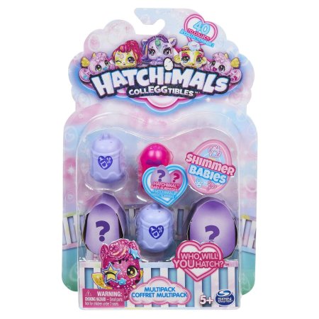 Hatchimals Набор фигурок "Блестящие малыши" (Cюрприз) 4шт 10 сезон
