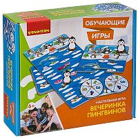 Bondibon Обучающие игры Настольная игра Вечеринка Пингвинов, в коробке 22x5,6x21 см