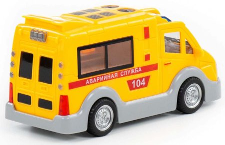 Полесье Автомобиль инерционный "Аварийная служба"
