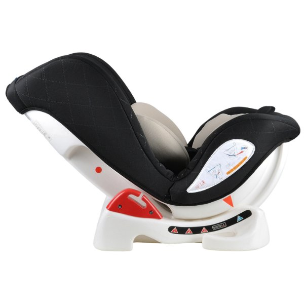 Farfello Автокресло детское CS-001 / цвет черный, светло-коричневый/Black, camel (YB101A-bc)