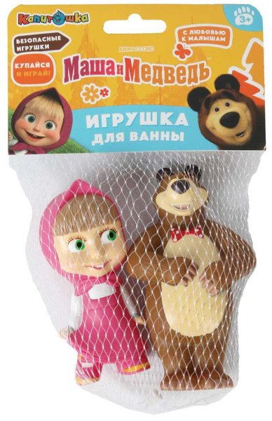 Капитошка Игрушки для ванны «Маша и Медведь»