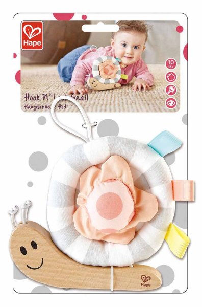 Hape Игрушка подвесная "Улитка Соня"