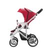 Bebetto Детская коляска 2 в 1 Magnum / цвет 207 красный  (ткань) / рама черная