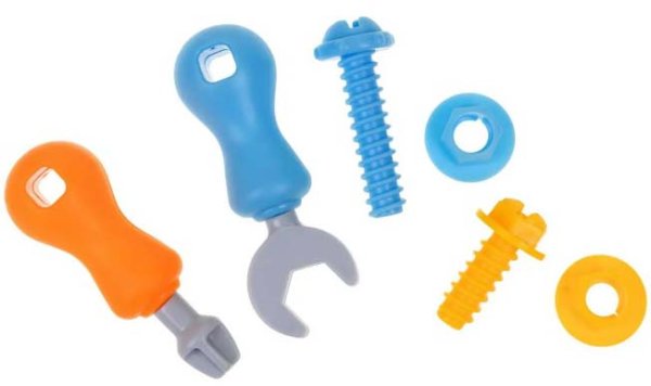 1toy Игровой набор "Мастерская" в рюкзачке, серия Профи