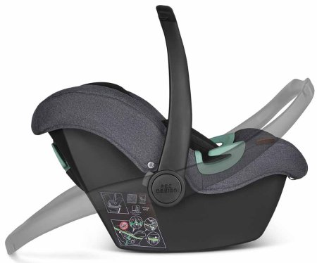 ABC-Design Автокресло 0+ Tulip Asphalt / цвет черный-серый