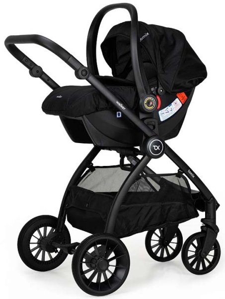 Bambini Moretti Коляска 3 в 1 Walker / цвет Black (черный)