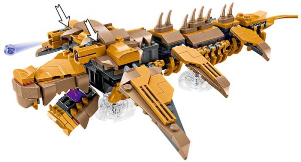 Lego Конструктор Super Heroes "Мстители против Левиафана"