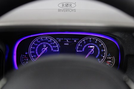 A555MP Электромобиль BMW M5 Competition (Черный глянец)
